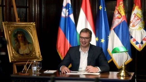 Vučić putem video linka učestvovao na samitu Evropa bez cenzure