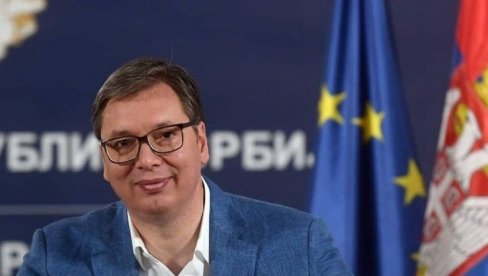 NAJBOLJI SMO U EVROPI: Predsednik poručio - Napred Srbijo! (FOTO)