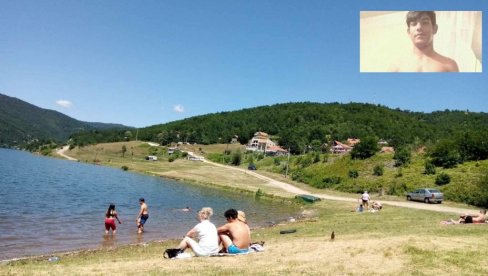 BOGOLJUB NESTAO ZA ČAS: Skliznuo sa dušeka u Bovansko jezero, brat nije mogao da mu pomogne