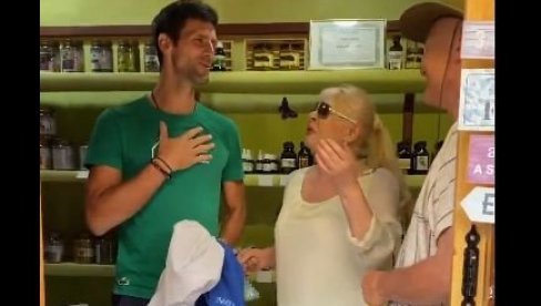 NOVAK UPOZNAO I ODUŠEVIO HANKU PALDUM: Tako mlad, a voli i peva stari hit Crne kose  (VIDEO)