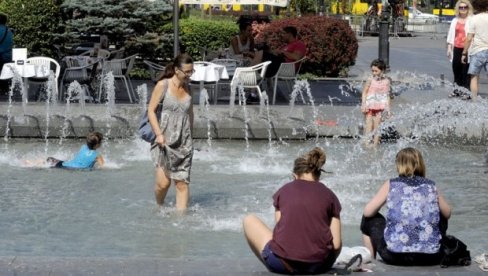 TROPSKI DAN PRED NAMA: Temperature do 36 stepeni, poslepodne moguće padavine, praćene grmljavinom