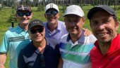 PAUZA I RELAKSACIJA: Vajda igra golf, Đoković odmara