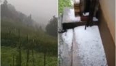 NEVREME OPUSTOŠILO ZAPAD SRBIJE: U Ivanjici grad veličine jajeta, vetar nosio i crepove sa kuća (FOTO/VIDEO)