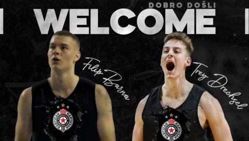 TANDEM U CRNO-BELOM: Partizan doveo dva pojačanja i prosledio ih na pozajmicu