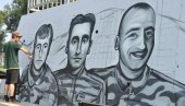 MURAL BESMRTNIM HEROJIMA: Kraljevčani ne zaboravljaju svoje heroje sa Košara