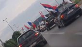 KILOMETARSKA KOLONA: Krenula auto-litija u Podgorici (VIDEO)