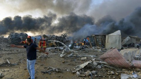 РАСТЕ ЦРНИ БИЛАНС ЕКСПЛОЗИЈЕ У БЕЈРУТУ: Погинуло више од 100 људи - преко 4000 рањених (ФОТО/ВИДЕО)