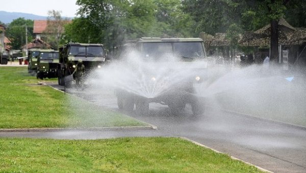 БОРБА ПРОТИВ ВИРУСА КОРОНА: Непроцењив учинак АБХО јединица Војске Србије