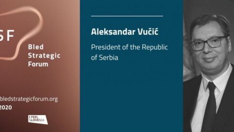 ДОБРОДОШЛИ НА БЛЕД, ПРЕДСЕДНИЧЕ: Бледски стратешки форум пожелео срдачну добродошлицу Алесандру Вучићу (ФОТО)