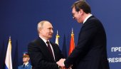 PUTIN ČESTITAO VUČIĆU PRAZNIKE: Zajedno protiv izazova, uveren sam da ćemo nastaviti prisnu saradnju