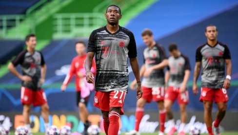 VELIKO PRIZNANJE: Fudbaler Bajerna David Alaba igrač godine u Austriji