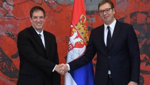 VUČIĆ PRIMIO AKREDITIVE NOVOIZABRANIH AMBASADORA