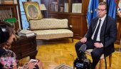 ВАЖАН ИНТЕРВЈУ: Председник Вучић разговарао са новинарком Ројтерса, објавио фотографију на инстаграму (ФОТО)