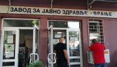 ДЕСЕТ НОВООБОЛЕЛИХ У ОКРУГУ: Корона ушла и у Завод за јавно здравље у Врању