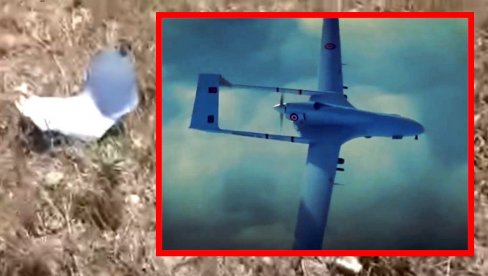 OBOREN TURSKI DRON: Jermeni Bajraktara bacili u blato, od opasne letelice ostali samo komadi rasuti po livadi (VIDEO)