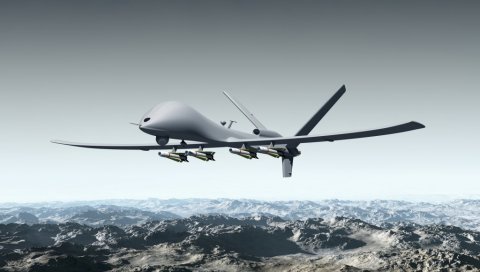 АМЕРИЧКИ БОРБЕНИ ДРОНОВИ ИЗНАД СИРИЈЕ: МQ-9 REAPER кружи небом и тражи жртве (ВИДЕО)