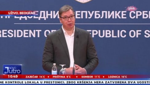 VUČIĆ O TOME ŠTA SE OČEKUJE OD SRBIJE: Predsednik Srbije otkrio planove Albanaca