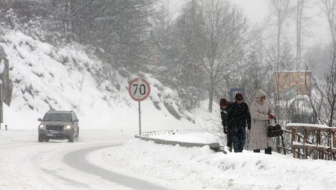 ЛЕД ЛЕДЕНИ: У Косаници код Пљеваља измерено рекордних -30°Ц