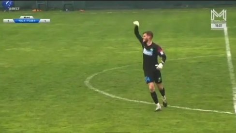 S GOLA NA GOL: Golman Steaue u stilu Čilaverta (VIDEO)