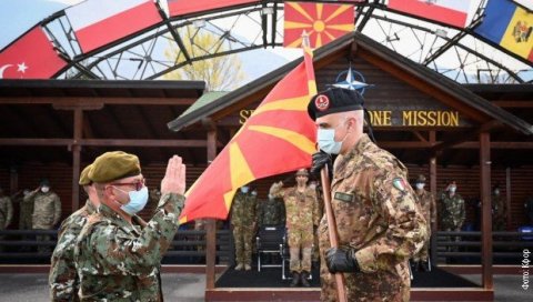 ОБЕЗБЕЂИВАЋЕ ВИСОКЕ ДЕЧАНЕ: Војници Северне Македоније се прикључили се КФОР