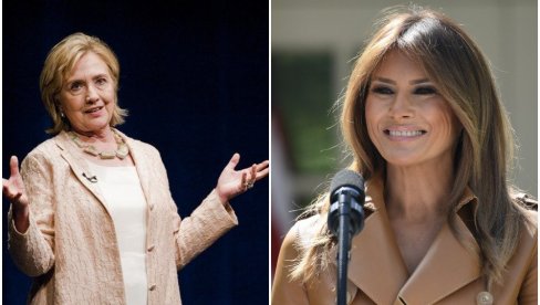 HILARI PROVOCIRA MELANIJU: Ovo joj prva dama Amerike sigurno neće zaboraviti (FOTO)