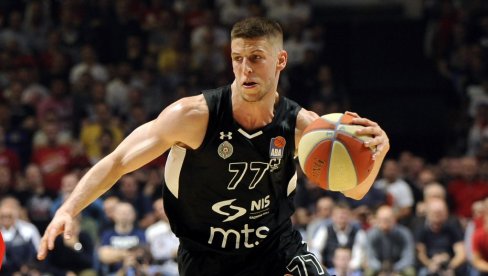 DOBRE VESTI ZA PARTIZAN: Aleksej Nikolić odradio trening sa ekipom