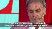 РУЖЕРИ У СУЗАМА: Уживо у програму се опростио од Марадоне