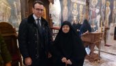 МИР БОЖИЈИ ХРИСТОС СЕ РОДИ: Петар Петковић, директор Канцеларије за Косово и Метохију у манастиру Грачаница