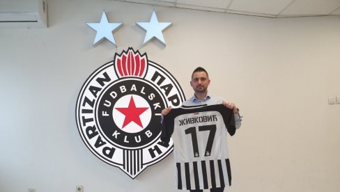 ŽIVKOVIĆ ZADUŽIO DRES SA BROJEM 17: Partizan predstavio prvo pojačanje u zimskom prelaznom roku (FOTO)