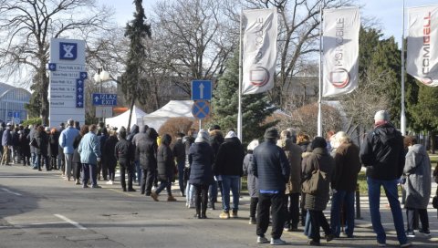 ВАКЦИНАЦИЈА У БЕОГРАДУ СЕ НАСТАВЉА: На сајму данас вакцинисане 3.493 особе