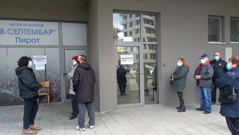 ИМУНИЗАЦИЈА У ПИРОТСКОМ ОКРУГУ: До сада вакцинисана 3.271 особа