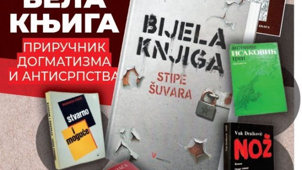 БЕЛА КЊИГА - ПРИРУЧНИК ДОГМАТИЗМА И АНТИСРПСТВА: Документ ЦК СКХ из 1984. био је узурпација права на слободу стваралаштва и истраживања