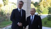 PUTIN POSLAO PISMO VUČIĆU: Želim vam dobro zdravlje, a svim građanima Srbije - mir i prosperitet