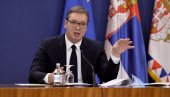 VUČIĆEVO OBRAĆANJE NAKON SEDNICE VLADE: Ministri da postave sebi ciljeve i da ih ispune, a ne da brinu o izborima (FOTO/VIDEO)