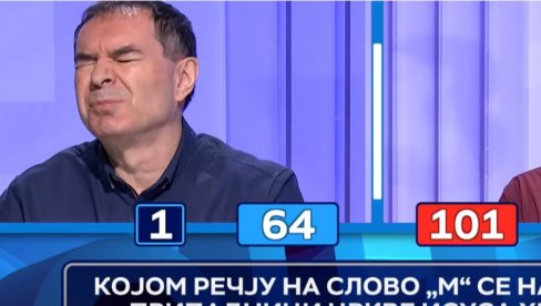 LAPSUS GODINE U SLAGALICI: Bio je siguran da zna odgovor, a onda jednom rečju nasmejao celu Srbiju (VIDEO)