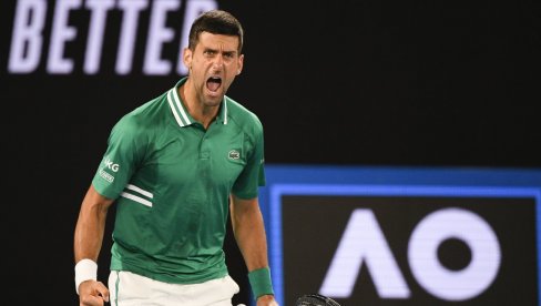 NOVAK U EKSTAZI! TAKO JE, BRE: Đoković kao ranjeni lav, njegov povređeni urlik se prolomio Rod Lejver arenom (VIDEO)