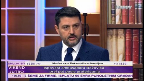 SRPSKI AMBASADOR PRVI PUT NAKON PROTERIVANJA: Božović otkriva detalje o njegovom izbacivanju iz Crne Gore SRPSKI AMBASADOR PRVI PUT NAKON PROTERIVANJA: Božović otkriva detalje o njegovom izbacivanju iz Crne Gore