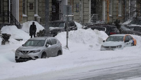 БАШ СМРЗЛО У МОСКВИ: Протекла ноћ најхладнија ове зиме