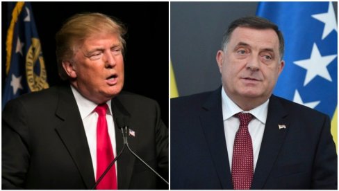 DODIK ČESTITAO TRAMPU: Ostaće zabeležen kao patriotski orijentisan predsednik SAD