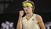 ZAKAZAO DUEL SA ŠPANCEM: Zverev preko Evansa do četvrtfinala i Nadala