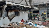 VELIKI BROJ VATROGASACA U UZUN MIRKOVOJ: Ugašena vatra, službenici ušli u objekat (FOTO/VIDEO)