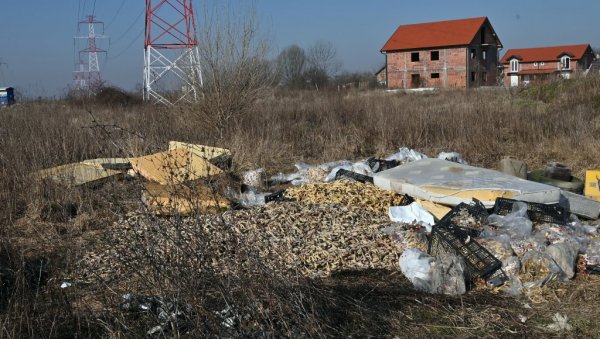 СВЕ ЈЕ РАЂЕНО У ТОКУ НОЋИ: Ево како су у Сурчину успели да баце толику количину пилећих ножица, а да их нико не види