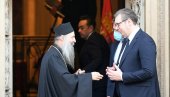 VUČIĆ ĆE UGOSTITI PATRIJARHA I EPISKOPE NA RUČKU U KLUBU POSLANIKA: Predsednik sa vladikama o situaciji na KiM i položaju srpskog naroda