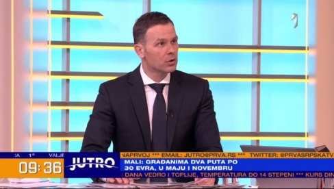 MALI NA TV PRVOJ: Nezaposlenost u Srbiji kontinuirano pada, iako je u celom svetu ekonomska kriza zbog korone