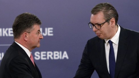 TRI GLAVNA ZAKLJUČKA SASTANKA VUČIĆA I LAJČAKA: Predsednik saopštio kakva je budućnost pregovora Beograda i Prištine (FOTO)