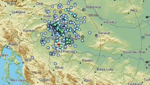 ЈОШ ЈЕДАН ЗЕМЉОТРЕС! Поново се затресло у Хрватској, ево где је био епицентар