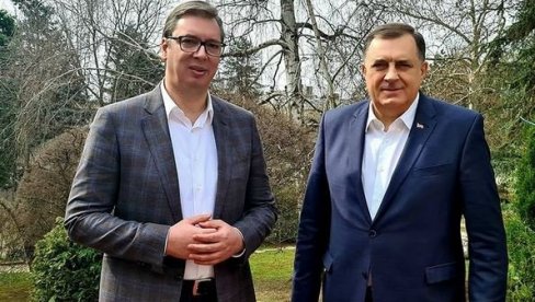 SASTALI SE VUČIĆ I DODIK: Predsednik najavio - Mile ide u Tursku na važan put, a ja u Emirate i Bahrein (FOTO)