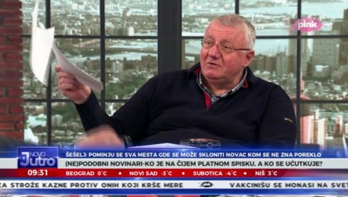 ŠEŠELJ OTKRIO PLAN KOJI REŠAVA BALKANSKI ČVOR: Kosovo i Metohija ostaju u Srbiji, a evo šta će biti sa Crnom Gorom (VIDEO)