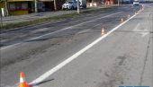 HLADNA PLASTIKA NA PUTEVIMA U ZRENJANINU: Postavljena nova  horizontalna signalizacija