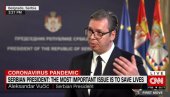 VUČIĆ ZA SI-EN-EN: U Srbiji možete da birate vakcinu (VIDEO)